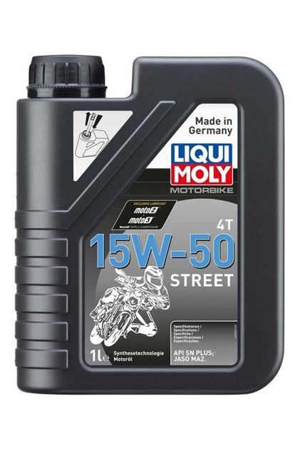 Motosıklet Motor Yağı 15w-50 4t Sentetık Street 1