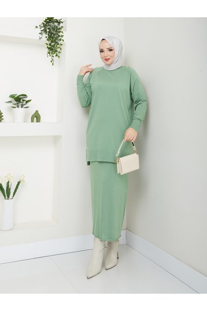 Wonderful Mercerized Non-Pilling Skirted Comfortable and Stylish Double Suit
