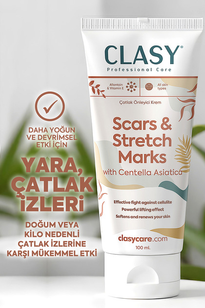 Yara Ve Çatlak Izleri Görünümünü Azaltıcı Ve Mükemmel Önleyici Krem (SCARS & STRETCH MARKS CREAM)