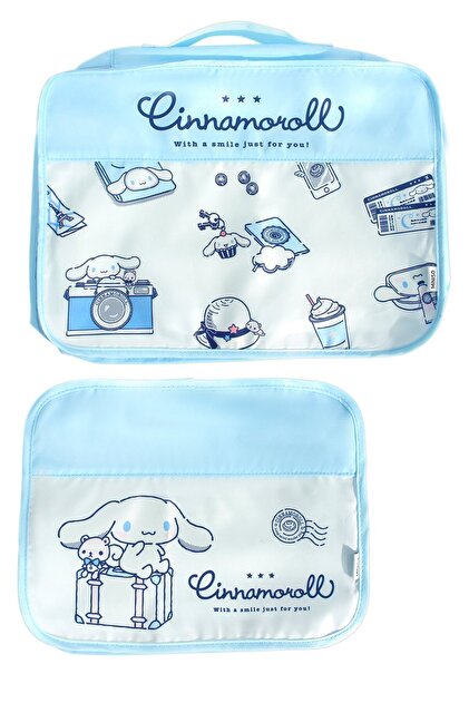 Miniso Sanrio Lisanslı Seyahat Çantası (2 Adet) - Cinnamoroll