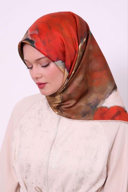 Trend Twill Scarf Tual Pattern