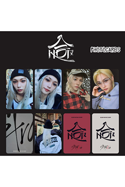 Kpop Dünyasi STRAY KIDS Felix '' Skzhop Hiptape '' Photocards Set