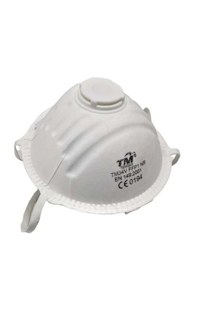FFP2 NR Ventilli Toz Maske Konik