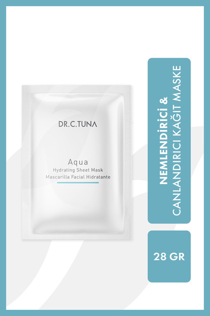 Dr. C. Tuna Aqua - 28 gr Moisturizing and Revitalizing Sheet Mask