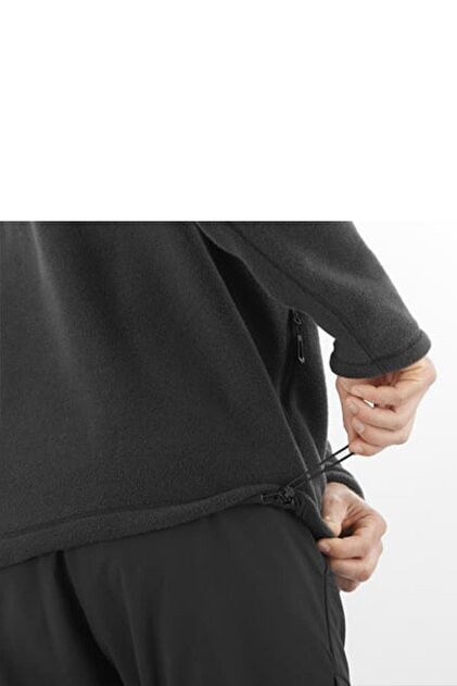 Salomon C22838 Chroma Fleece Pullov Hz Erkek Polar - SİYAH