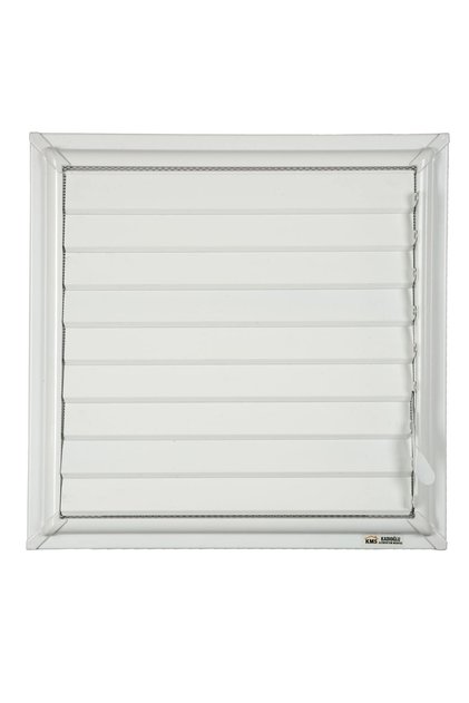 20X35 White Aluminum Surface Bonding Grille