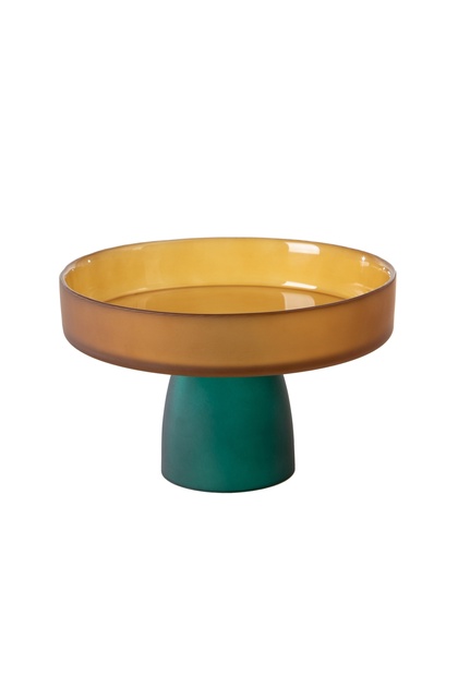 COLORS AYAKLI CAM SUNUM 18CM -AMBER