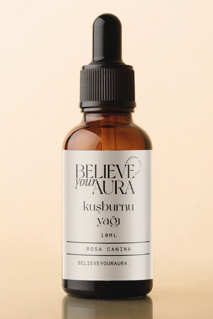 Rosehip Oil (Natural Retinol) - 100% Pure Anti-Blemish and Anti-Wrinkle Skin and Hair Care Oil - 10 ml