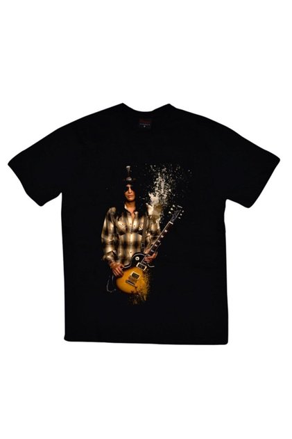 Guns N Roses Printed Unisex 100% Cotton Black T-Shirt