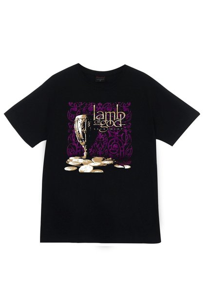Lamb of God Printed Unisex 100% Cotton Black T-Shirt