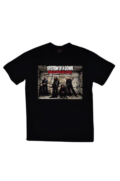 System Of A Down Printed T-shirt