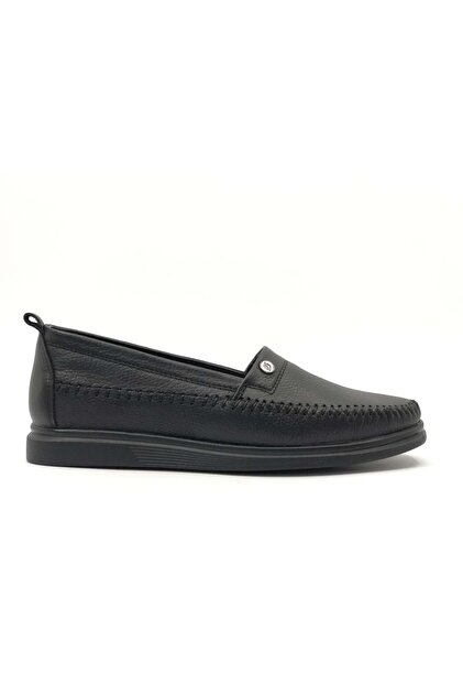 NOA　レディース　BLK S Greyder 33660 Zn Deri Comfort Casual Kadın Ayakkabı SİYAH - Fiyatı