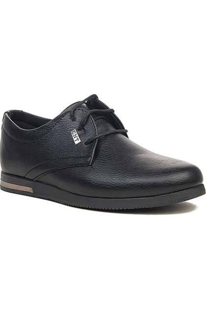 Black Leather Lope - 211.74-24 Casual Men's Shoes