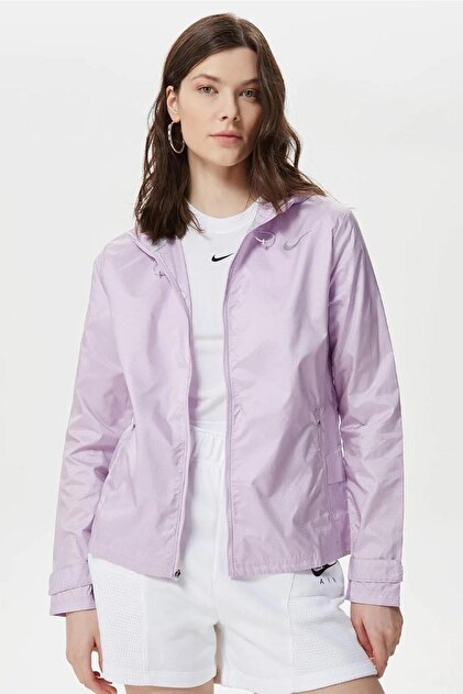 nike running jacket purple