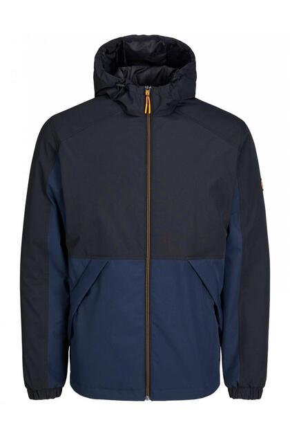 Jack&jones Sun Erkek Lacivert Kapüşonlu Mont