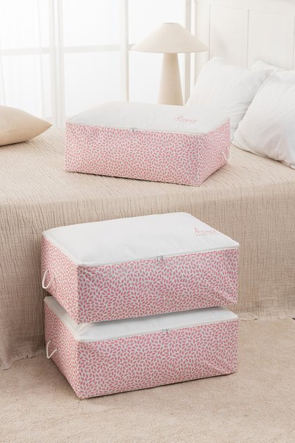 3 Pieces Large Size under Bed Pillow Quilt Sweater Scrap 62X46X22
