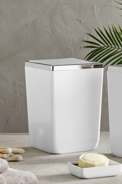 Prima Nova Toskana 6 LT Banyo Mutfak Çöp Kovası - Beyaz - Fiyatı
