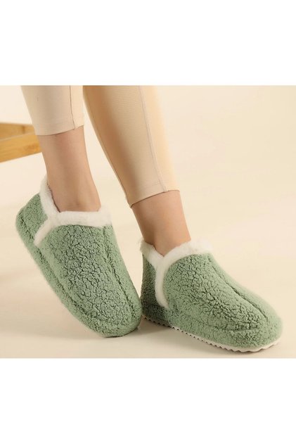 Women's House Boots with Warm Configed House Boots with Light Sole