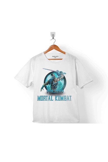 تي شيرت للأطفال بشعار Mortal Kombat Sub Zero Logo 2