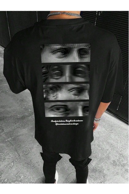 Unisex Greek God Printed T-Shirt