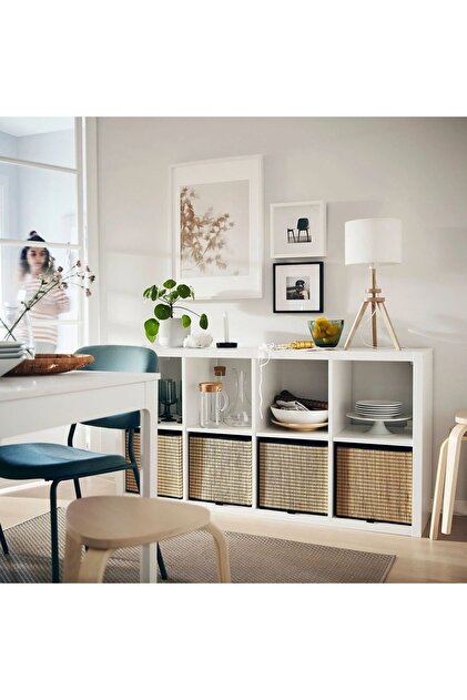 【新品】IKEA KALLAX 収納ラック 77x147 cm KALLAX カラックス シェルフユニット, ホワイト, 77x147 cm - IKEA