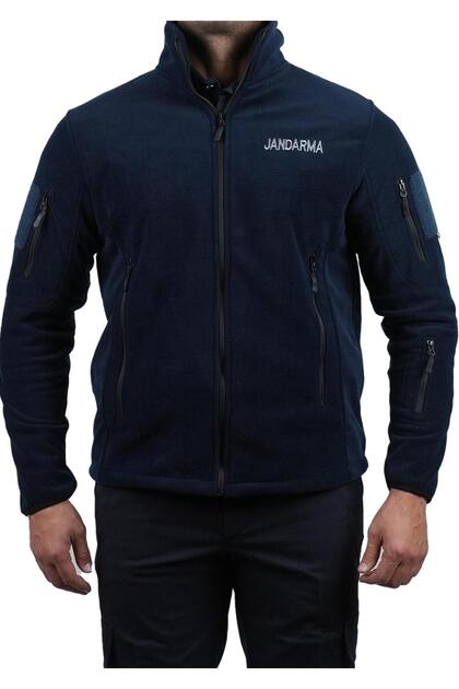 Jachetă din lână Jandarmerie, haină din lână reflectorizantă
