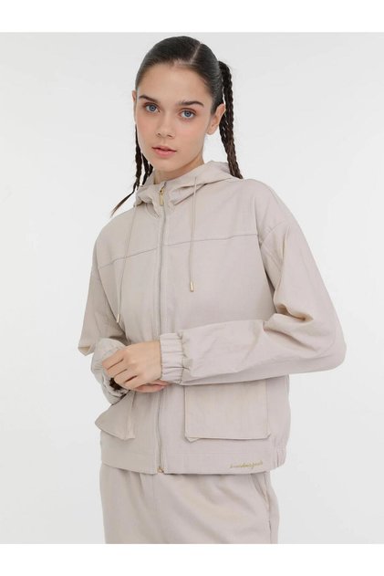 Wl Mabel 18Es120 Pr Hooded Zippered Sweat