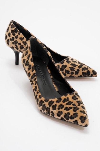 Women's Pointed Toe Stiletto Leopard