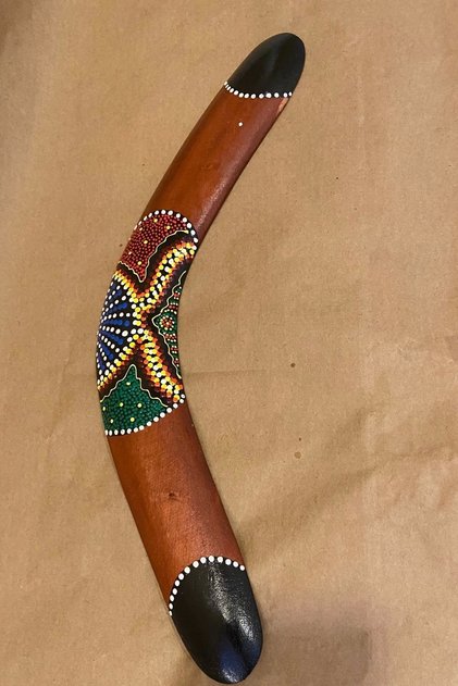 Bumerang ahşap 40 cm