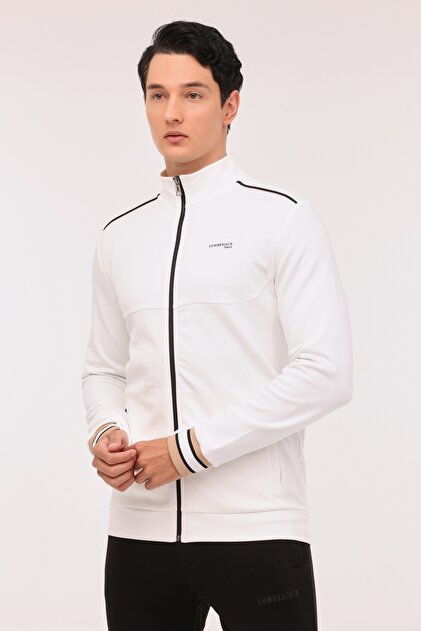 Lumberjack ML FRANKY 18BA-108 4PR Ekru Erkek Eşofman Üstü - Fiyatı