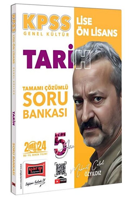 Yargı Yayınları Yargı 2024 Kpss Lise Ön Lisans Tarih 5yüz Soru