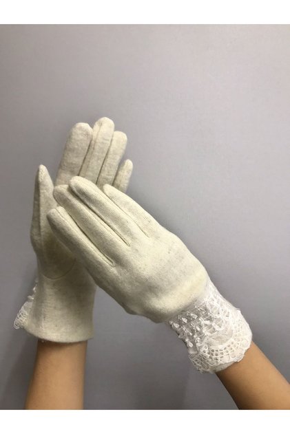 Ecru Lace Women's Cascumber Gloves