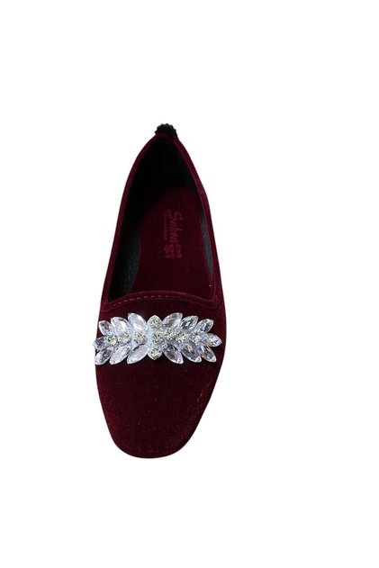 Women's Indoor Suede Ballerinas