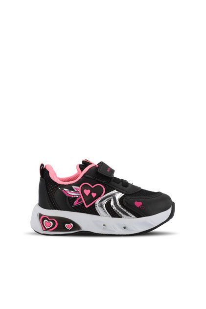 Paolino Girl's Sneaker Shoes Black