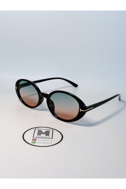 FLAM - Unisex Güneş Gözlüğü Si?Yah Çok Renkli? UV400 Korumalı