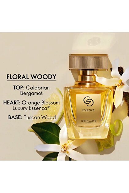  ゴールド シュプリーム ブーケ　35ml Oriflame GG Essenza Özel Portakal Çiçeği Notalı Çiçeksi Kadın
