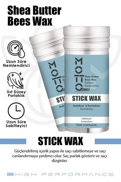 Motto Plus Professional Canlandırıcı ve Saç Sabitleyici Stick Wax