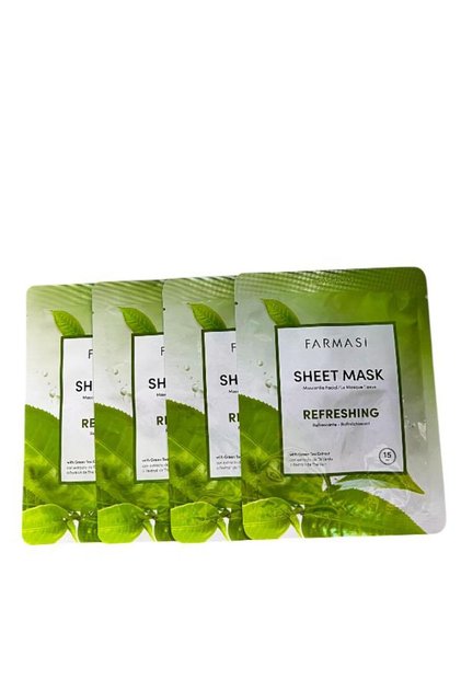 Refreshıng Green Tea Paper Mask 28 Gr X4