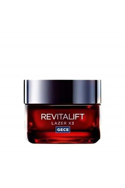 L'Oréal Paris Revitalift Lazer X3 Yaşlanma Karşıtı Gece Kremi 50 ml