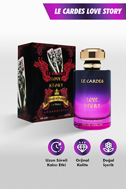 Le Cardes Afrodizyak Etkili - Love Story 100 ml Extrait De Parfum