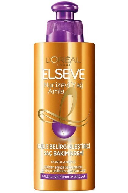 L'oreal Paris Hair Care Cream Miraculous Oil Amla Curl Defining 200ml