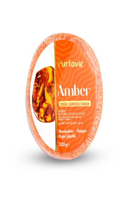 AMBER ÖZLÜ SÜNGERLİ SABUN