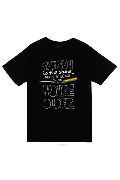 Pink Floyd Printed Unisex 100% Cotton Black T-Shirt