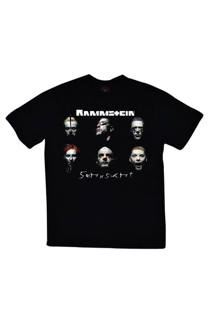 Rammstein Printed Unisex 100% Cotton Black T-Shirt