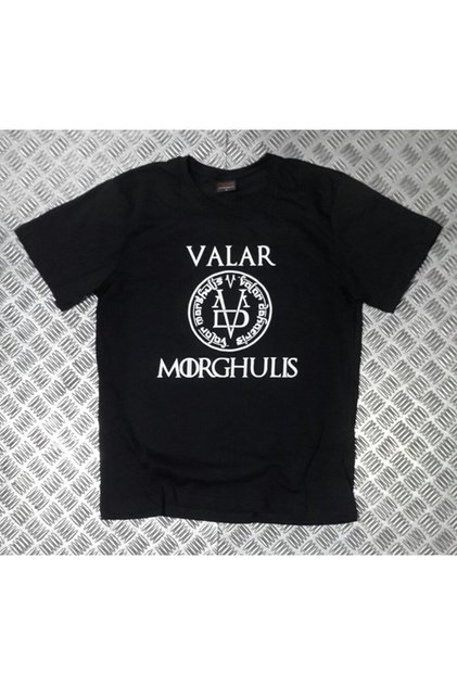 Game of Thrones Printed Unisex 100% Cotton Black T-Shirt