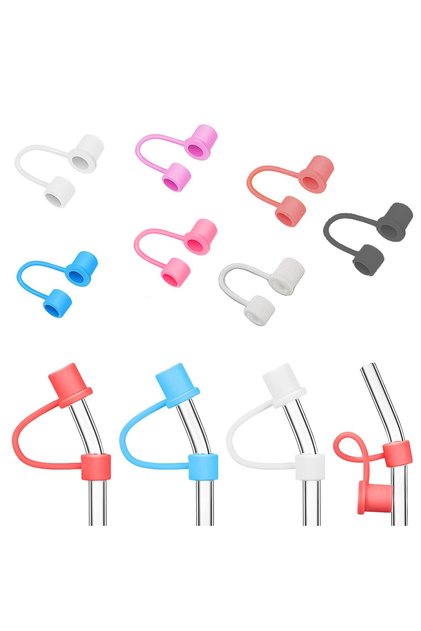 Yeti ve Stanley Termoslar için Esnek Silikon Pipet Ucu Koruma Kılıfı 8mm-AL4950