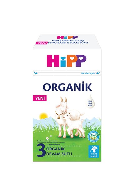 3 Organik Keçi Sütü Bazlı Devam Sütü 400 gr