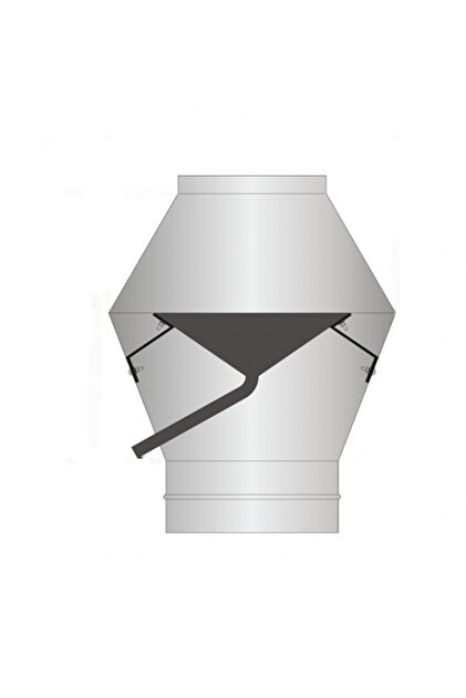 はっぱ Hakim Havalandırma Ø200mm Yuvarlak Galvaniz Jetcap Baca Şapkası