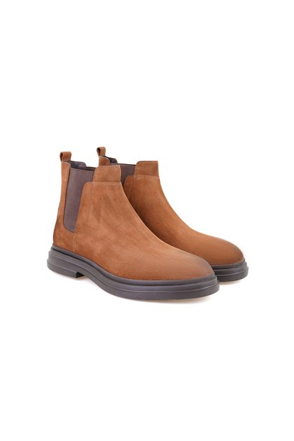 Clifford Tan Men's Suede Leather Boots