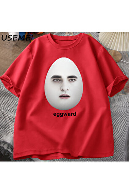 Maglietta Twilight Eggward Divertente - Uomo/Donna, Nero
